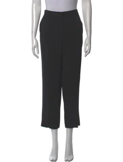 Pre-owned Alberta Ferretti Straight Leg Pants In Gray