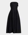 Alberta Ferretti Alberta Ferreti Wool Silk Dress In Black