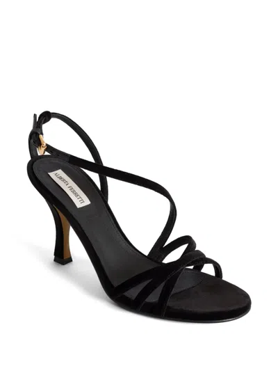 Alberta Ferretti Sandalen Mit Riemchen In Black