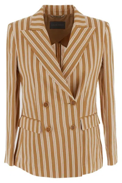 Alberta Ferretti Jacket Woman In Multicolor