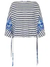 Alberta Ferretti Top Woman In White