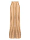 Alberta Ferretti Trousers Woman In Brown