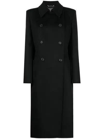 Alberta Ferretti Structured Capospalla With Clean Silhouette And Minimal Detailing In Black