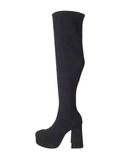 Pre-owned Alberta Ferretti Suede Boots In Black