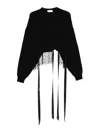 Alberta Ferretti Alberta Ferreti Wool Blend Sweater In Black