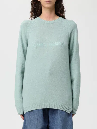 Alberta Ferretti Sweater  Woman Color Green In Multi