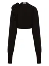 Alberta Ferretti Sweater In Black