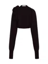 Alberta Ferretti Sweater In Black