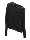 Alberta Ferretti Alberta Ferreti Wool And Cashmere Sweater In Black