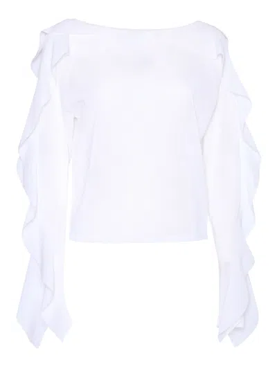 Alberta Ferretti White Sweater