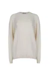 Alberta Ferretti Sweaters Ivory In White