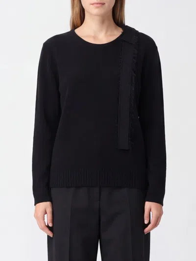 Alberta Ferretti Sweater Woman Color Black