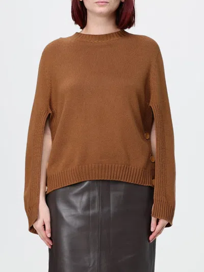 Alberta Ferretti Sweater Woman Color Brown