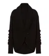 Alberta Ferretti Sweaters Black In Black