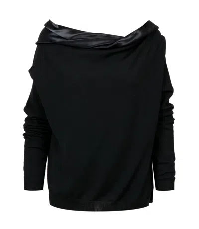 Alberta Ferretti Sweaters Black