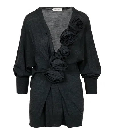 Alberta Ferretti Sweaters In Black