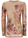 Alberta Ferretti T-shirts And Polos Pink In Pink