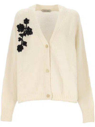 Alberta Ferretti Sweaters In White