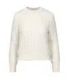 Alberta Ferretti Sweaters White In Neutral