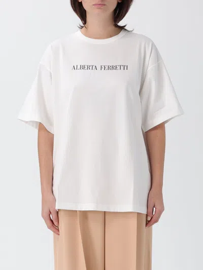 Alberta Ferretti T-shirt  Woman Color White