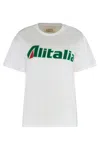 Alberta Ferretti T-shirt In Cotton In White
