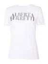 Alberta Ferretti T-shirt M/c In White