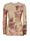 Alberta Ferretti T-shirts And Polos Pink In Pink