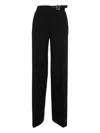 Alberta Ferretti Tailored Trousers In Black