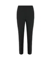 Alberta Ferretti Alberta Ferreti Tailored Trousers In Stretch Fabric In Black