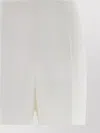 Alberta Ferretti Tailored Trousers With Seam Detailing And Back Pocket In White