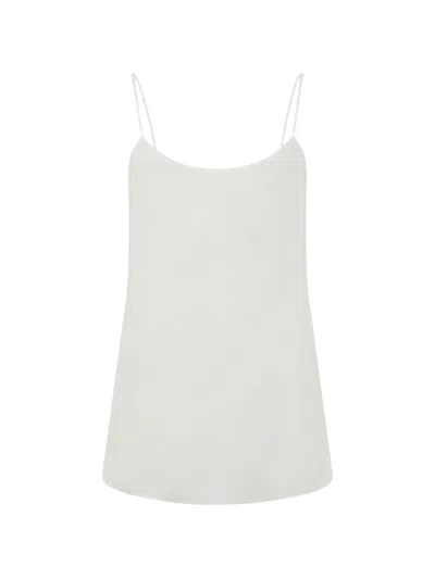 Alberta Ferretti Thin-strap Camisole Top In White