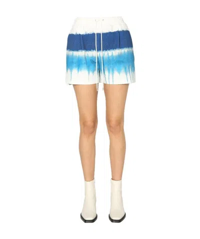 ALBERTA FERRETTI ALBERTA FERRETTI TIE DYE PRINT JERSEY SHORTS
