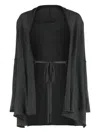 Alberta Ferretti Alberta Ferreti Virgin Wool Cardigan In Gray