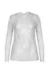 Alberta Ferretti Sweaters In White