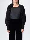 Alberta Ferretti Top  Woman Color Black In Black