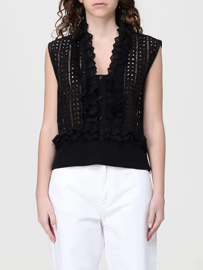 Alberta Ferretti T-shirt Woman  In Black