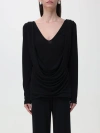 Alberta Ferretti Top  Woman Color Black In Black