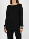 Alberta Ferretti Top  Woman Color Black In Schwarz