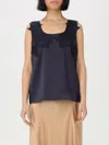 Alberta Ferretti Top  Woman Color Blue In Blue