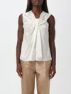 Alberta Ferretti Top  Woman Color White In Weiss