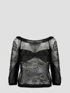 Alberta Ferretti Top Black