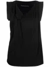 Alberta Ferretti Top Clothing In Black