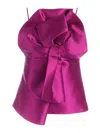 Alberta Ferretti Top In Fucsia
