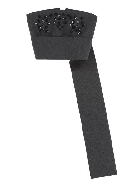 ALBERTA FERRETTI TOP IN VIRGIN WOOL