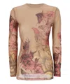 Alberta Ferretti T-shirts And Polos Pink In Pink