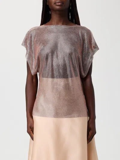 Alberta Ferretti Top Woman  In Pink