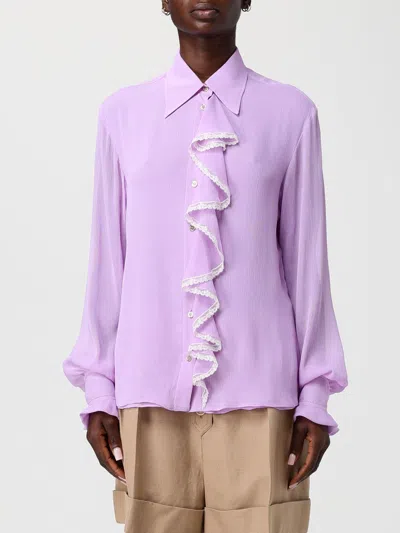 Alberta Ferretti Shirt  Woman Color Lilac In Purple