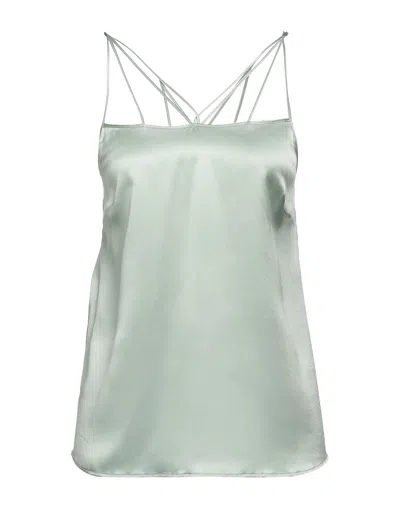 Alberta Ferretti Tops In Light Green