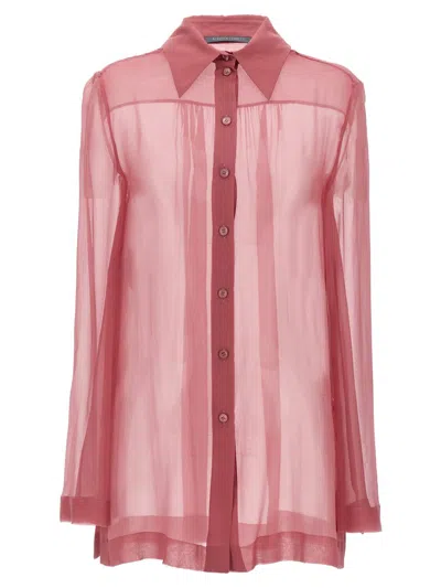 ALBERTA FERRETTI ALBERTA FERRETTI SHEER SILK SHIRT