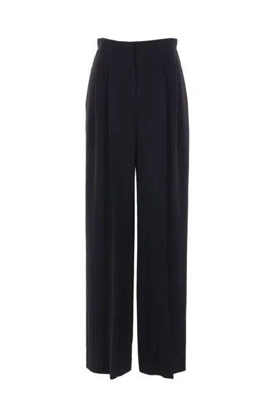 Alberta Ferretti Trousers In Black